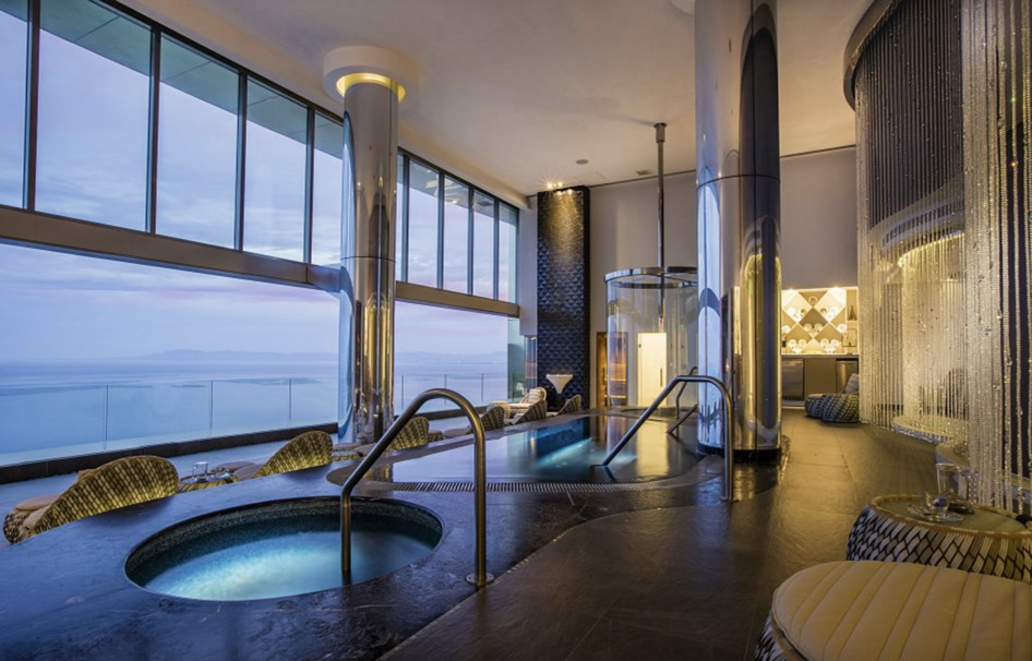 Spa area at Garza Blanca Resort