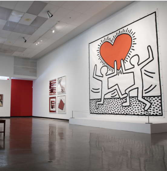 Keith Haring Exhibit at the Arlington Art Museum